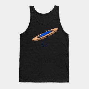 blue weaving shuttle Tank Top